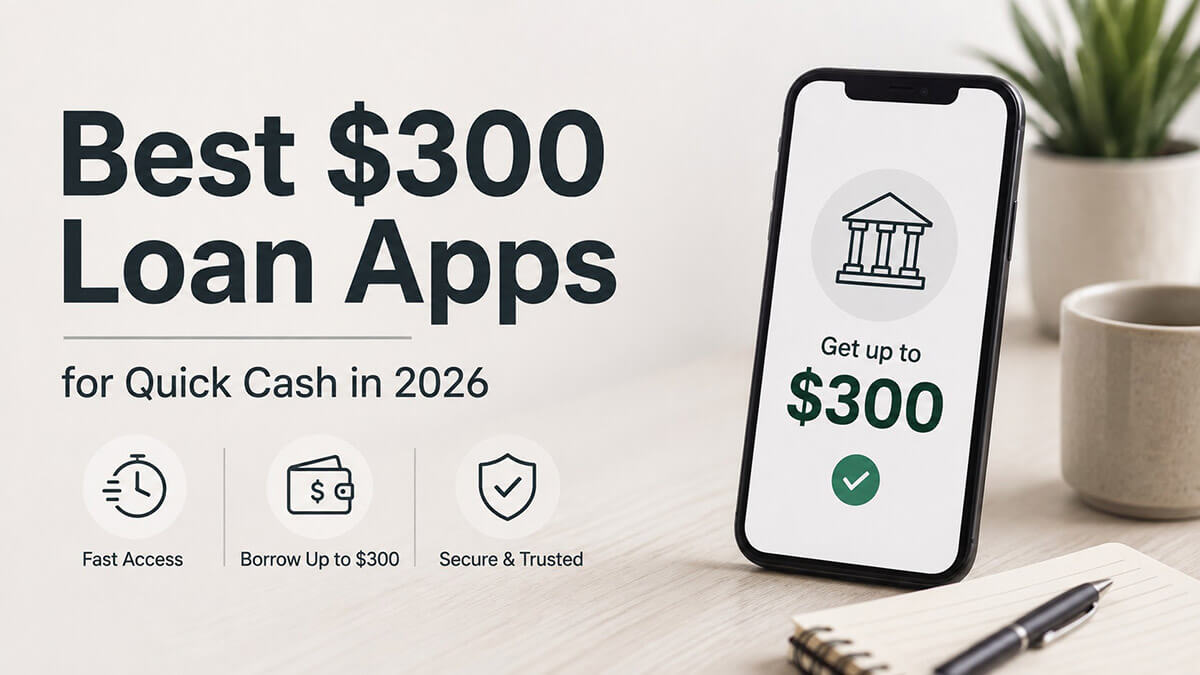Best $300 Loan Apps for Quick Cash in 2026