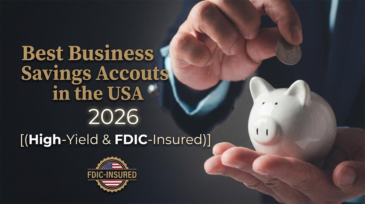 Best Business Savings Accounts in the USA 2026 (High-Yield & FDIC-Insured)
