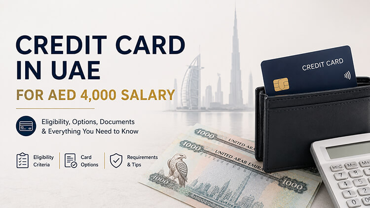 Credit Card in UAE for AED 4,000 Salary: Eligibility (2026)