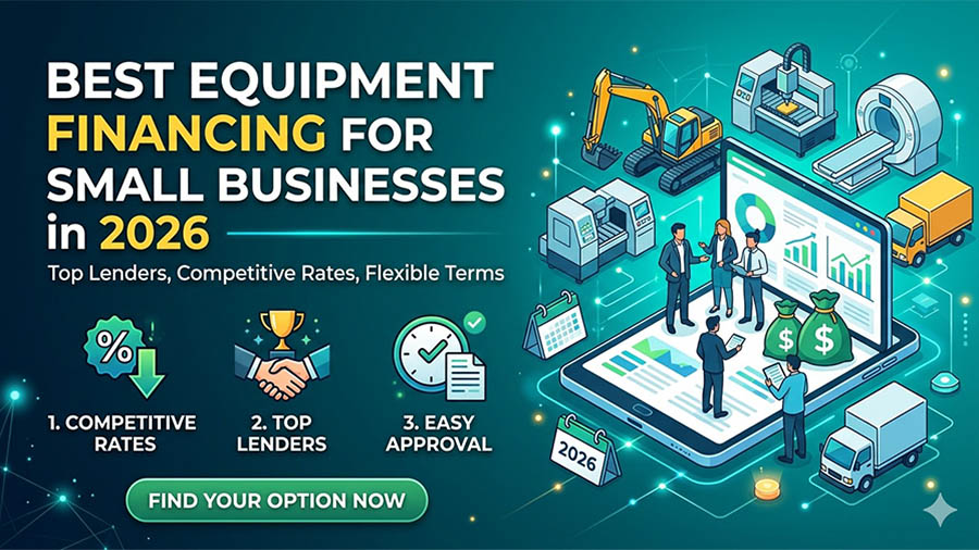 Best Equipment Financing for Small Businesses in 2026: Rates, Lenders & How It Works