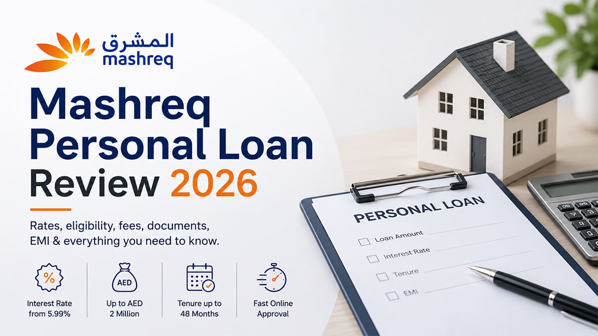 Mashreq Personal Loan UAE 2026: Interest Rate, Fees & Eligibility