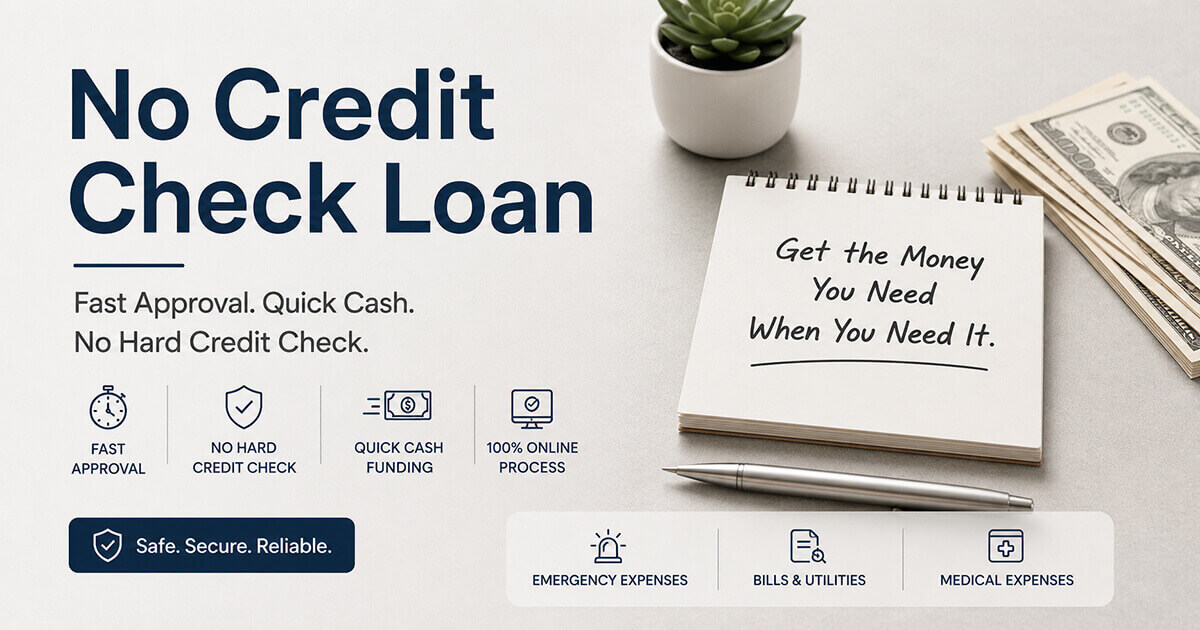 Best No Credit Check Loan in USA (2026)
