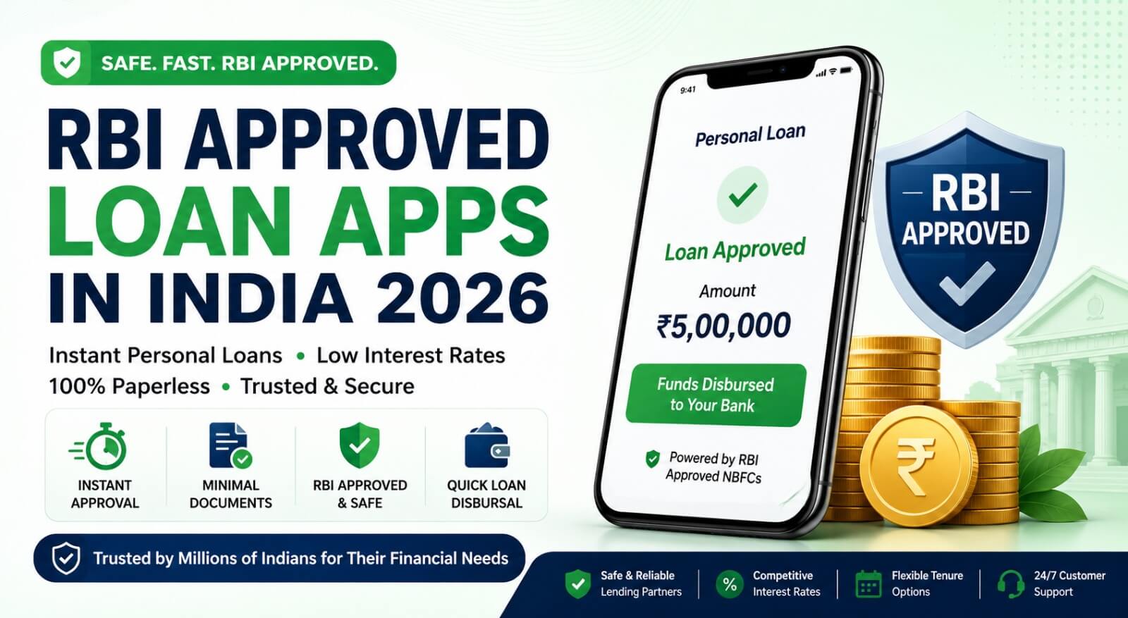 RBI Approved Loan Apps in India 2026