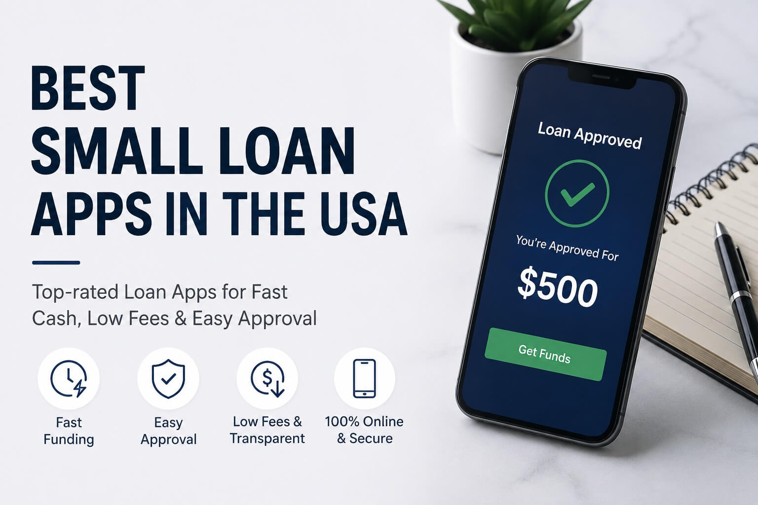 10 Best Small Loan Apps for Quick Cash in USA