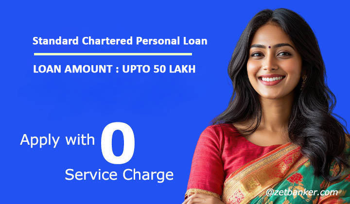 Apply Standard Chartered Personal Loan Online with ZetBanker