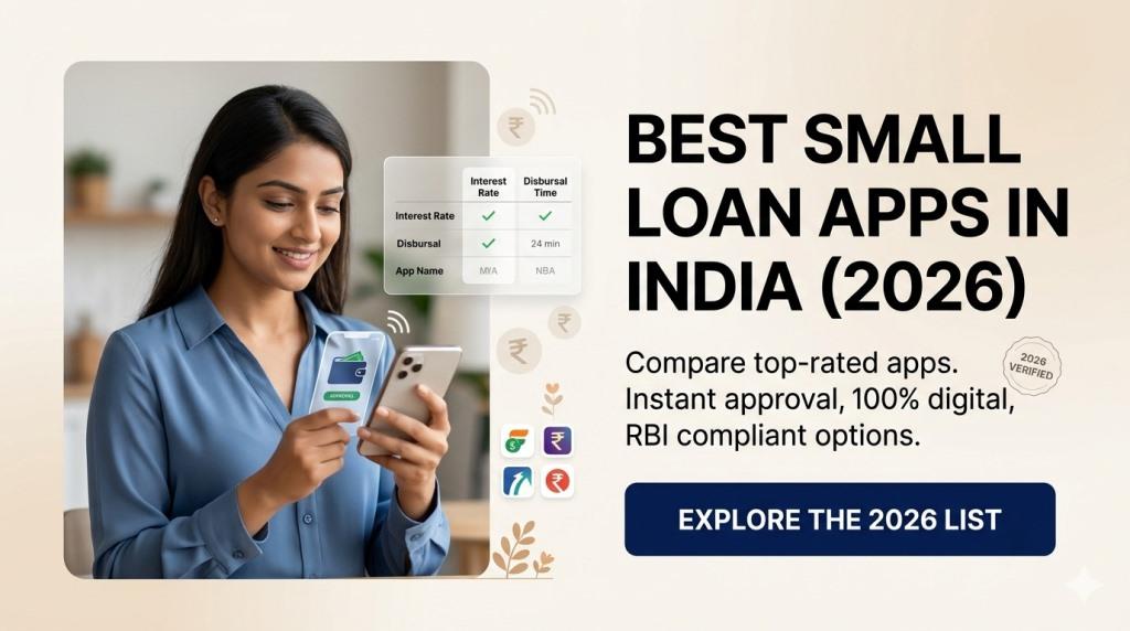 Top Small Loan Apps in India – Fast & Safe Options (2026)