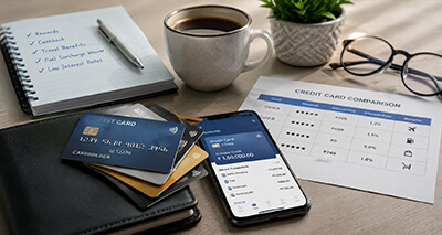 Credit cards and card features